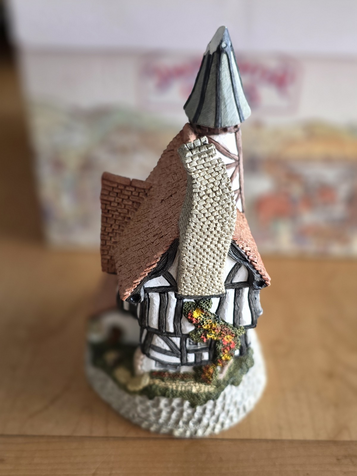 VINTAGE DAVID WINTER COTTAGES THERE WAS A CROOKED HOUSE 1986 NEVER DISPLAYED