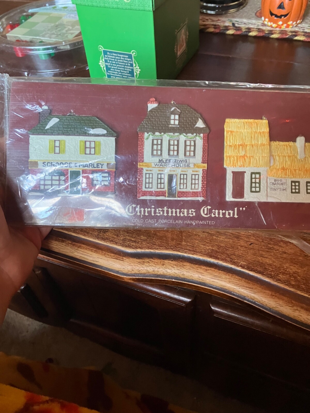 Department 56 – A Christmas Carol – Ornaments – Hand Painted Porcelain – NEW