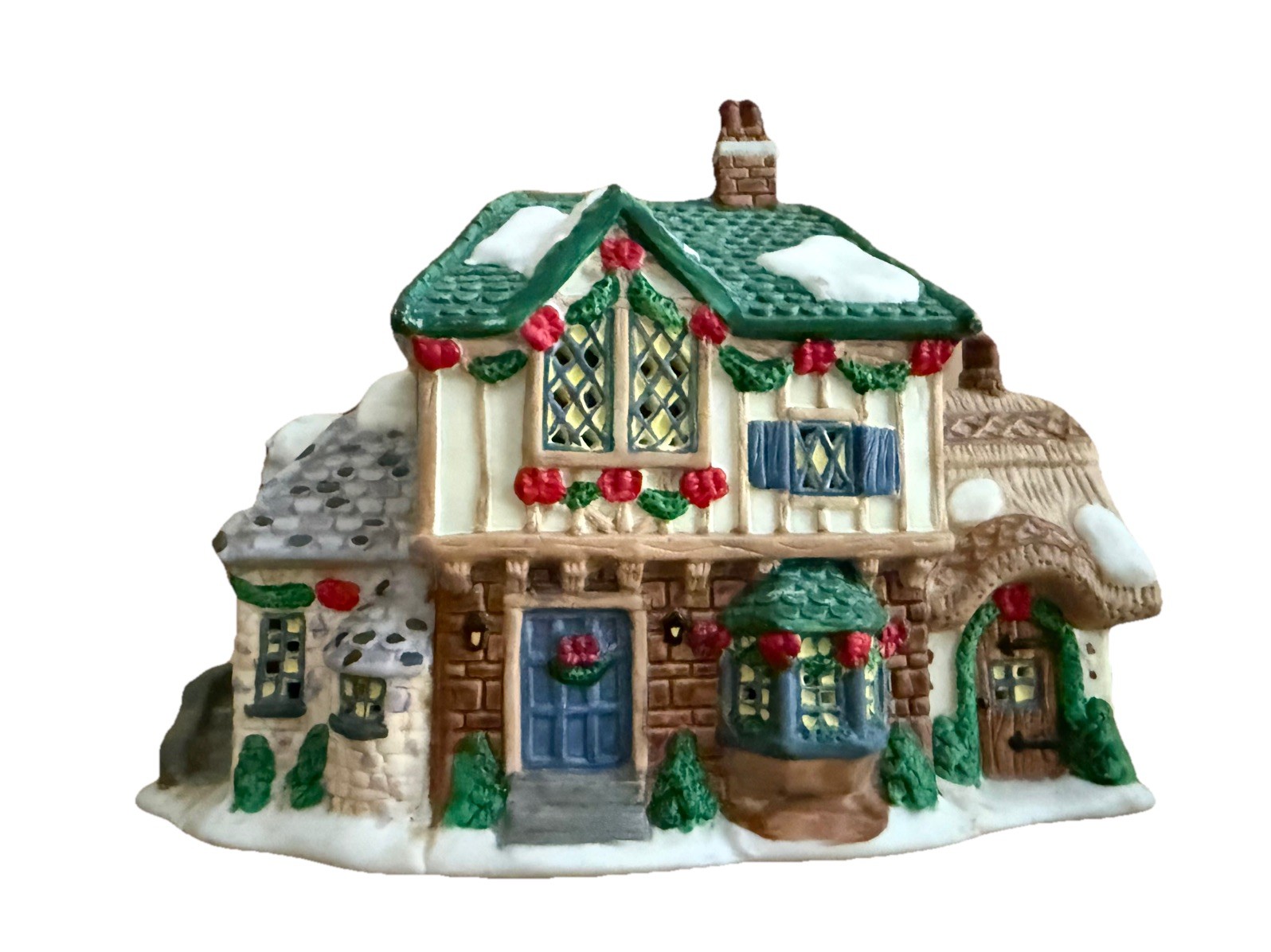 VTG J.W.Keyes Locksmith Trim-A-Home Bayberry Village KMart Exclusive Tudor House