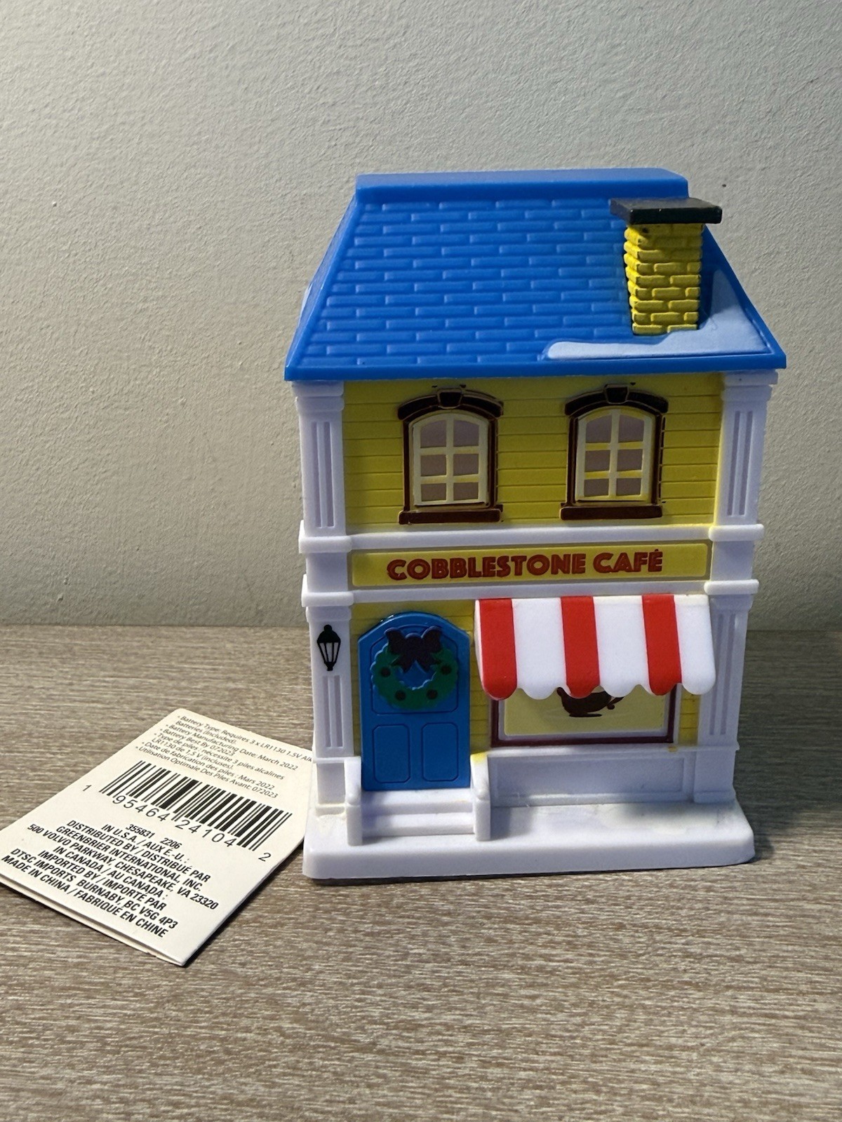 Cobblestone Miniatures Cafe Brand New Possible HO Scale See Pics
