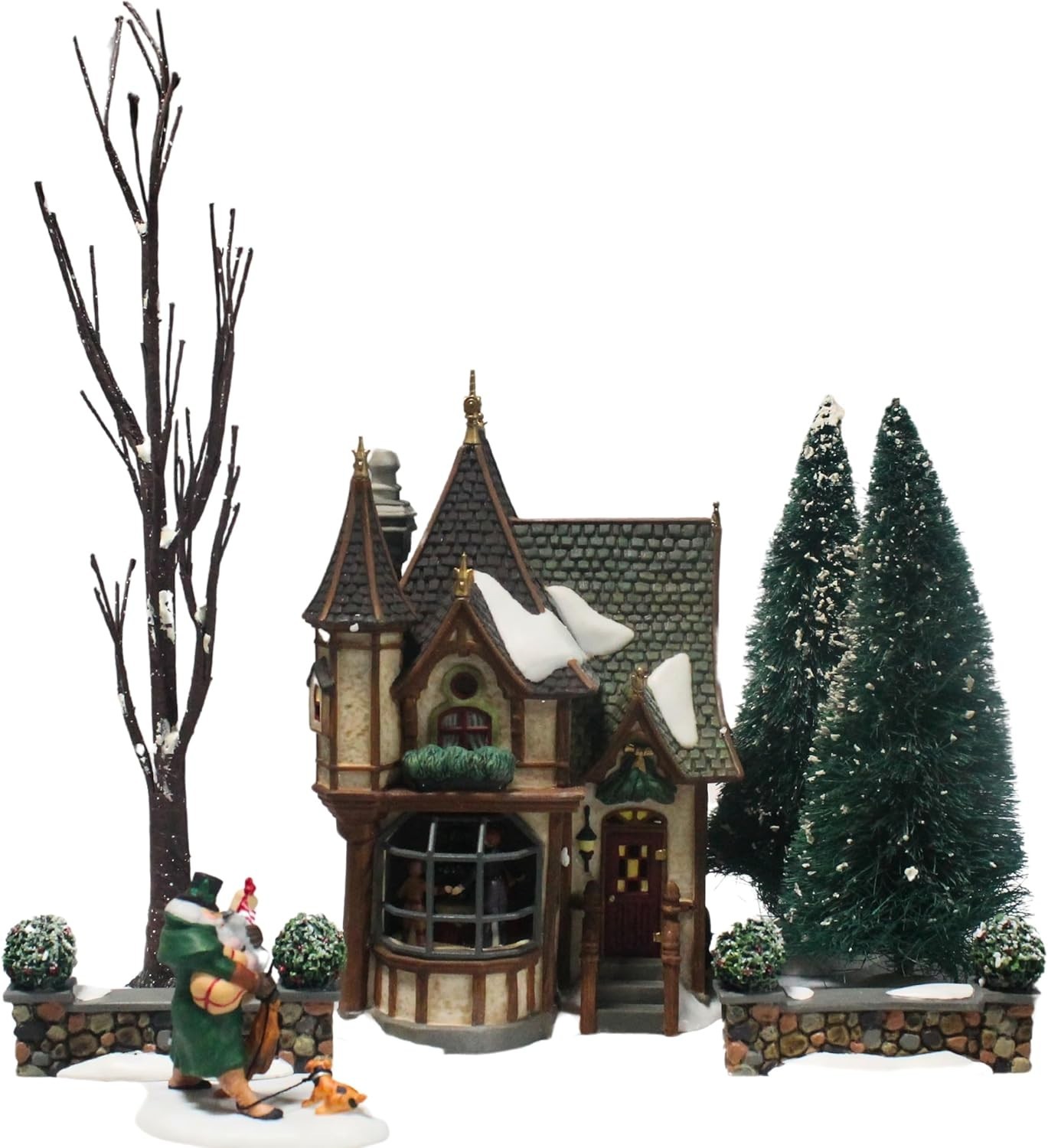DEPT 56 THE DICKENS VILLAGE SERIES 1 ROYAL COURT – ANIMATED – WORKS!!