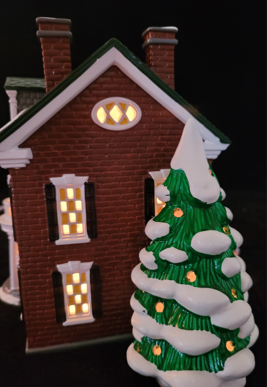Dept 56 Original Snow Village “Federal House” American Architecture Series