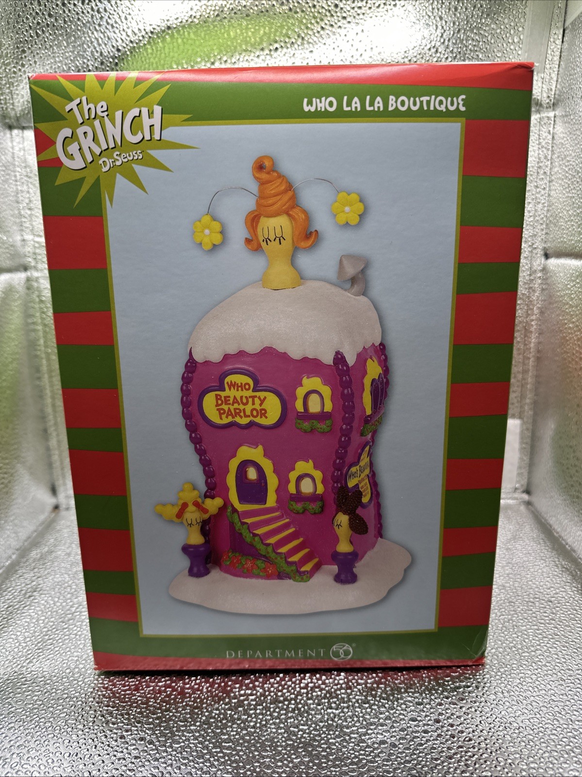 DEPT 56 GRINCH VILLAGE WHO-VILLE WHO LA LA BOUTIQUE Beauty Parlor Salon New