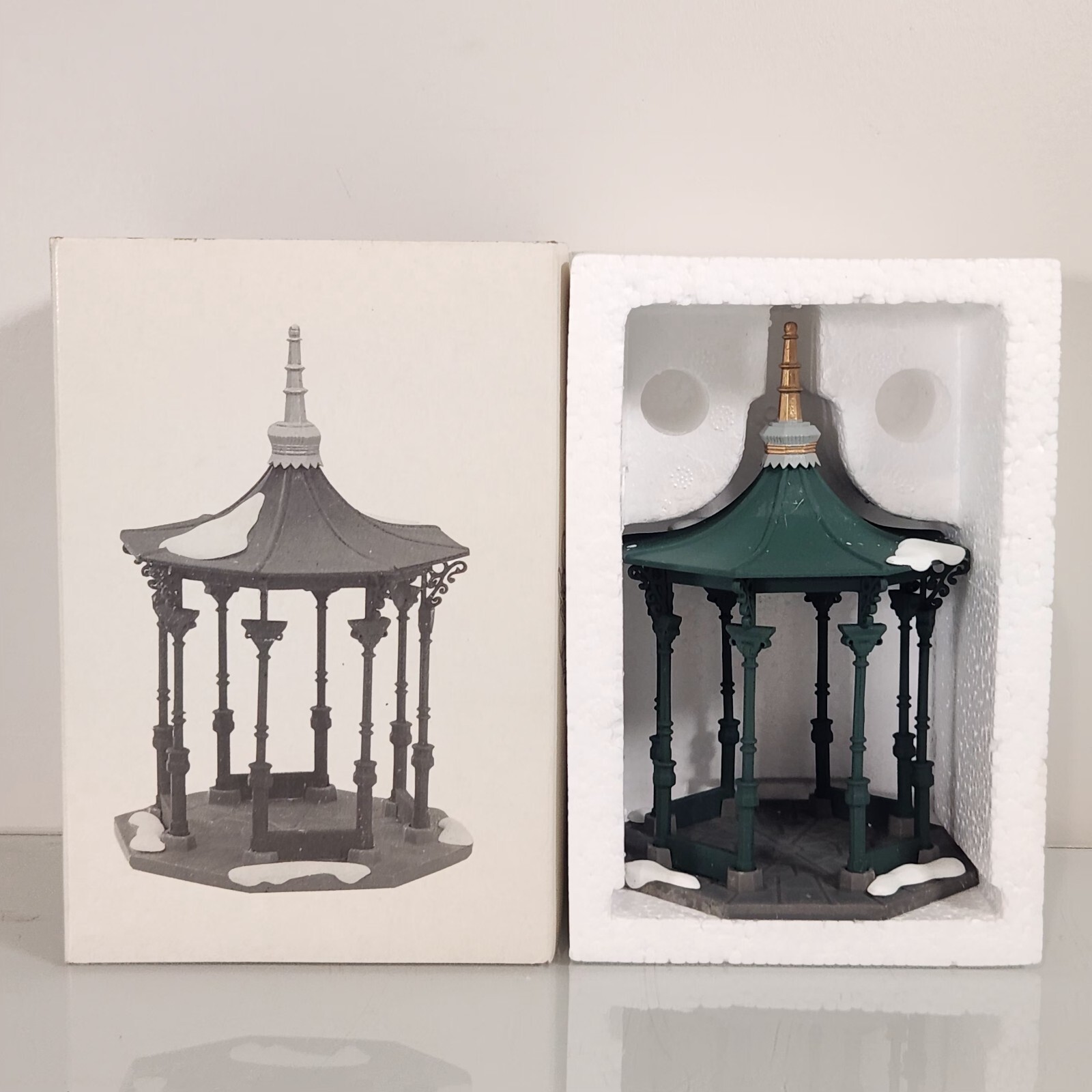 Dept 56 Heritage Village Town Square Gazebo Vtg 5513-1 Accessory Retired