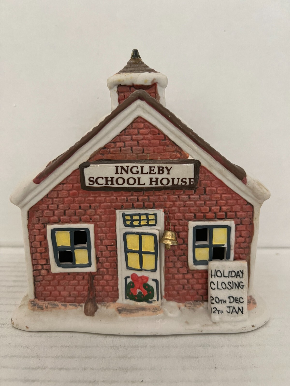 Vintage ‘American Greetings’ Ingleby Village-Country School House