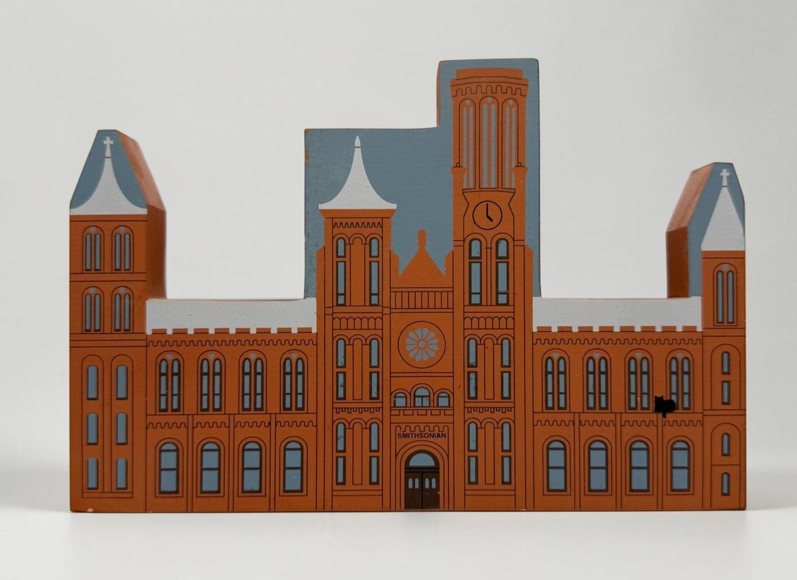 The Cats Meow Wooden Decoration Smithsonian Institution The Castle Washington DC