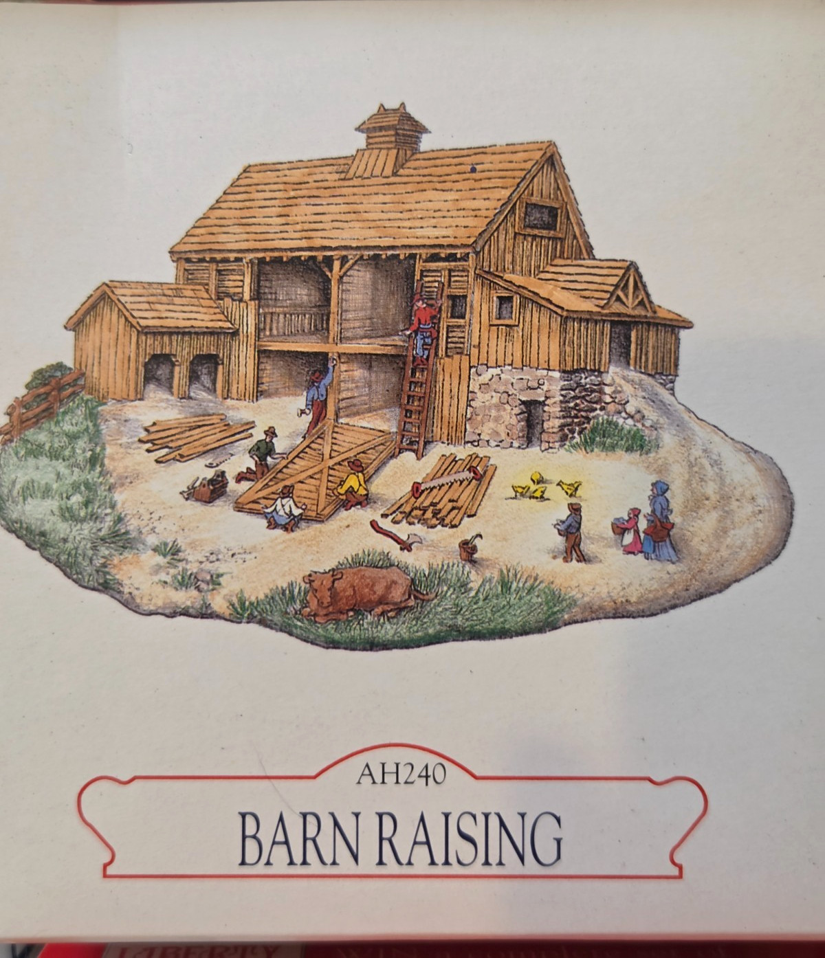 Lot of Liberty Falls Collections Miniature Houses, Barn, Market, … Free Ship!