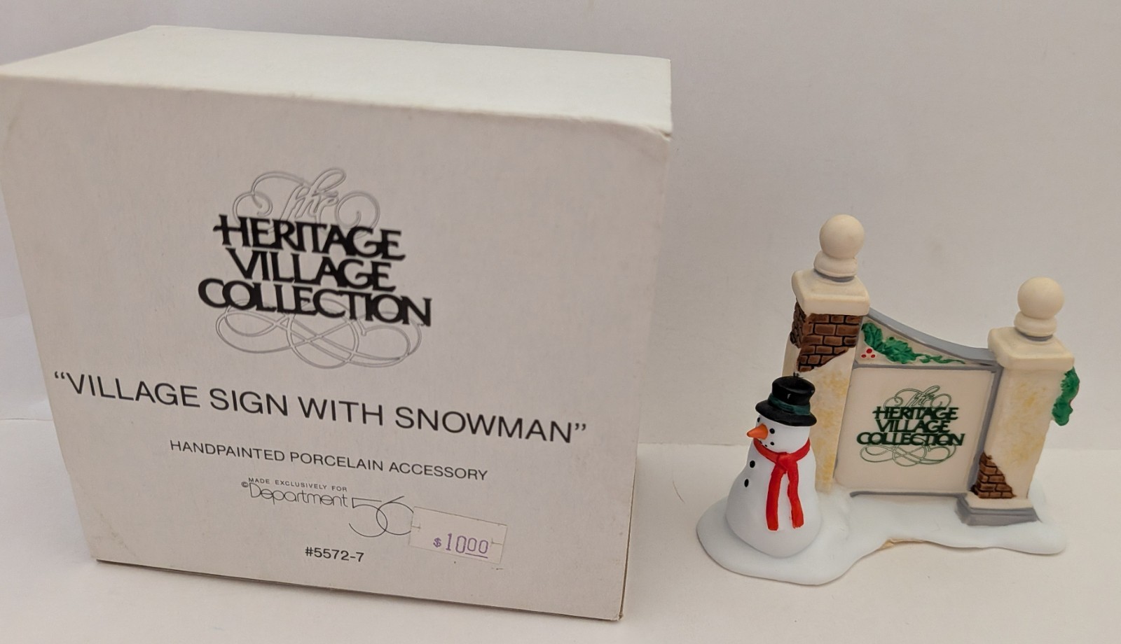 Department 56 Ski Bums Village Sign Sinter Klaus Choose One $9.00