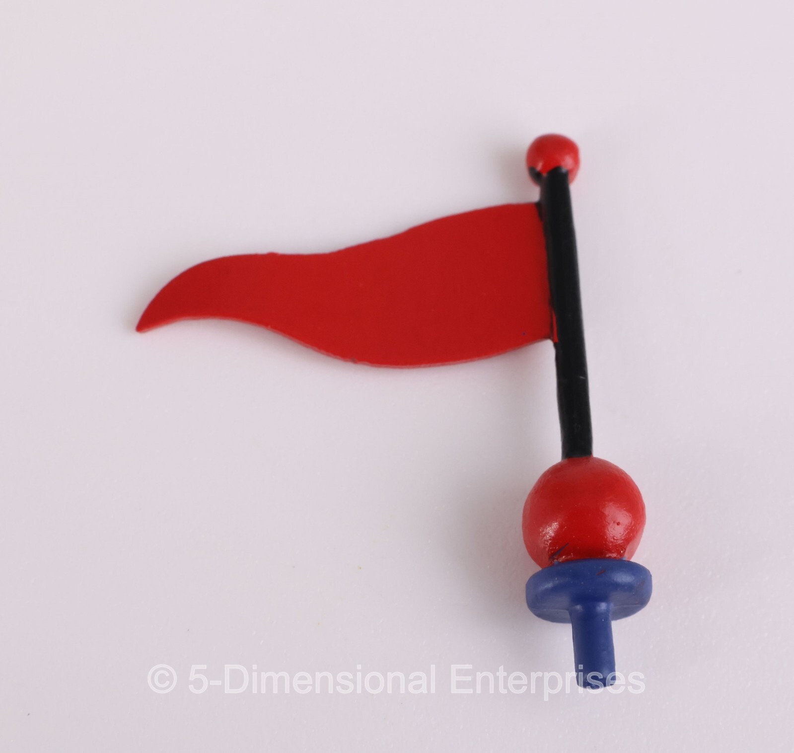 Dept 56 Rubber Duck Factory – RED FLAG Replacement Part – North Pole Department