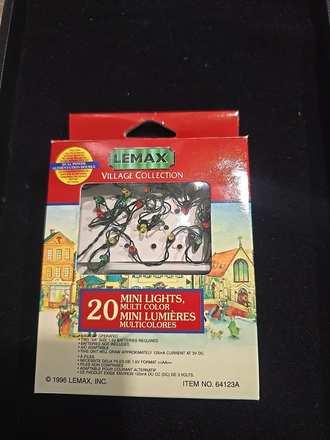 Lemax Village Collection 20 Mini Lights Multi Color Item 64123A