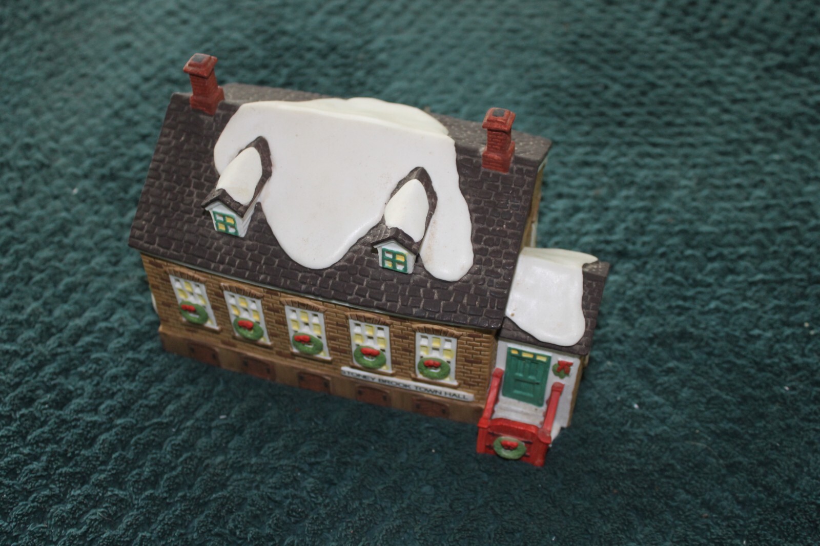 Stony Brook Town Hall from the Dept. 56 New England Village Series