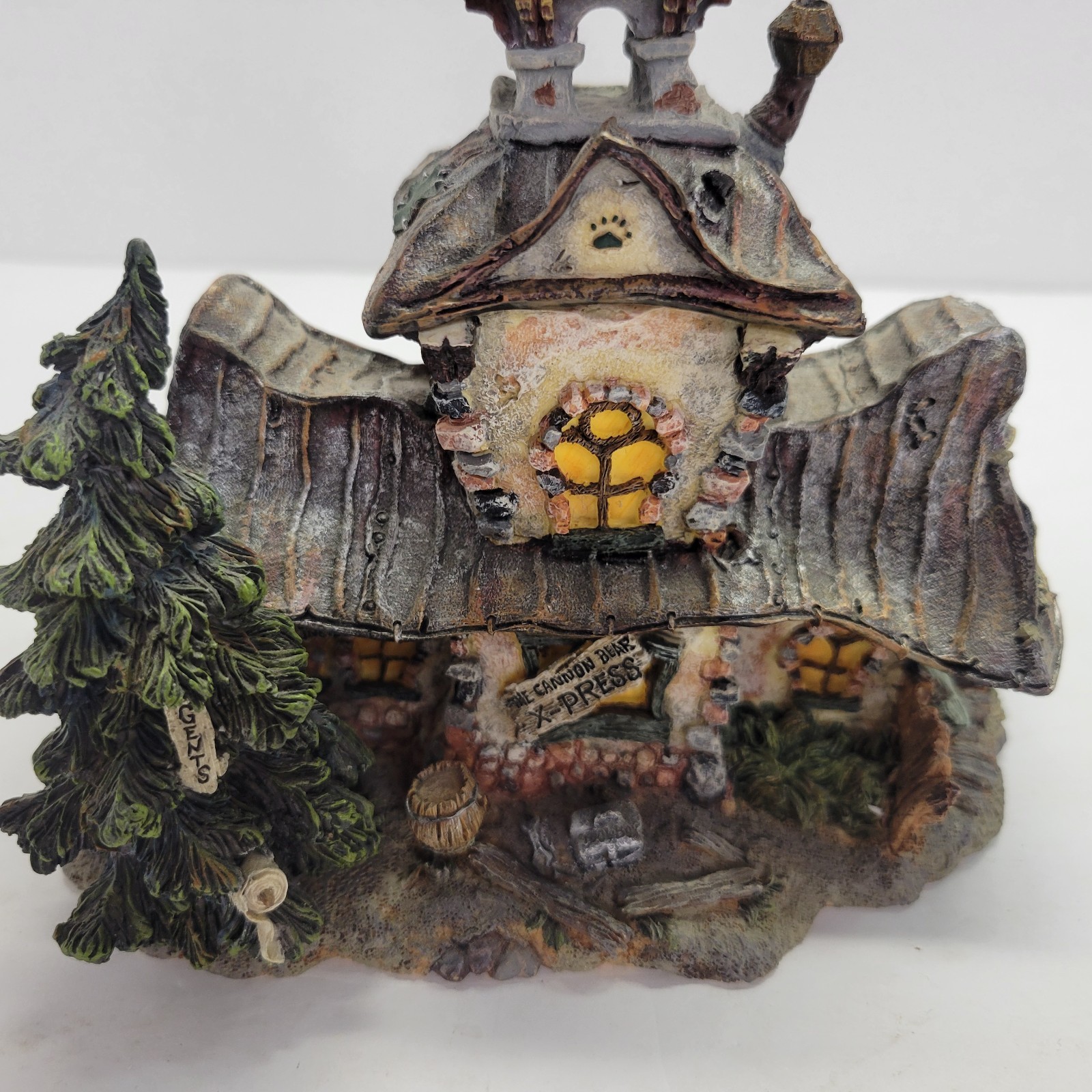 Boyd’s Bearly-built Village Boyd’s Town Depot Bearsylvania Train Station Lidded
