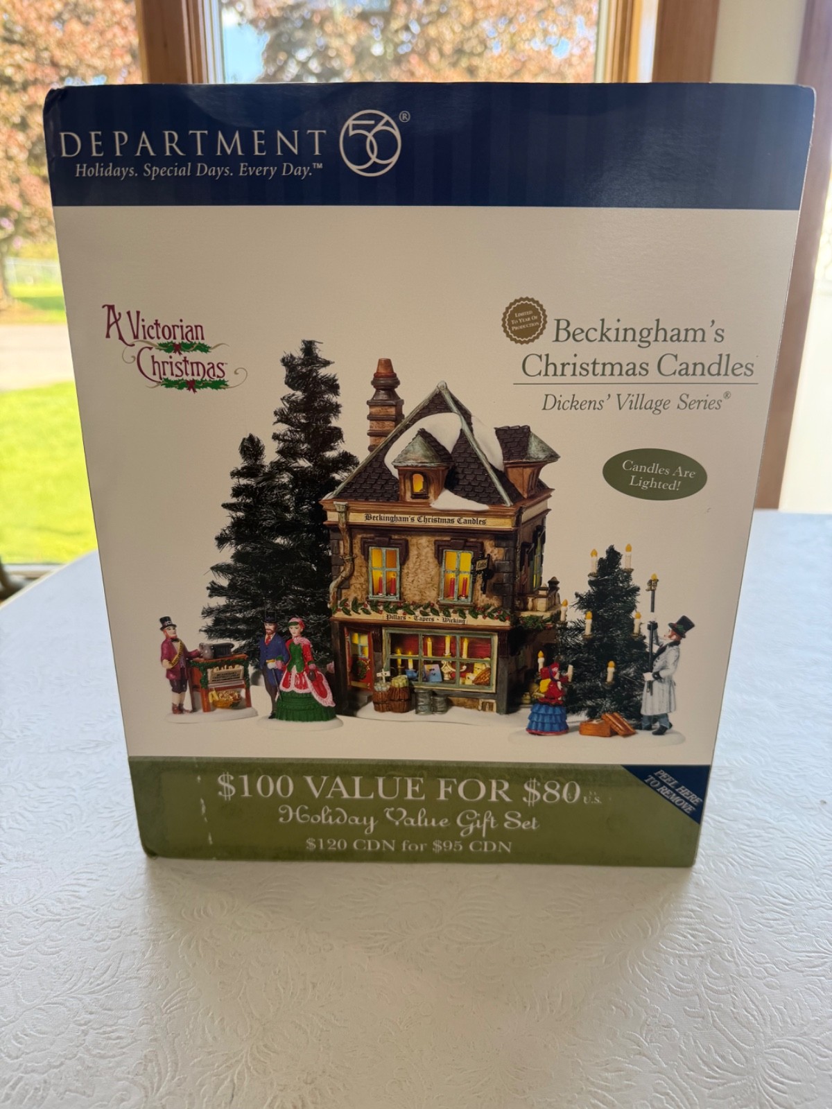 Department 56 Dickens’ Village “Beckingham’s Christmas Candles” #58748 Retired