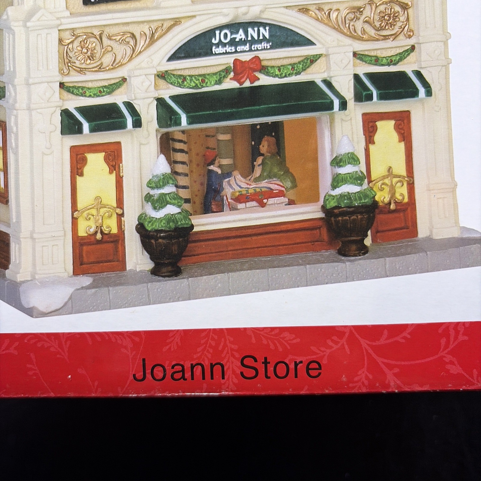 NEW! Jo-Ann Fabric And Craft Store Holiday Inspirations Christmas Village House