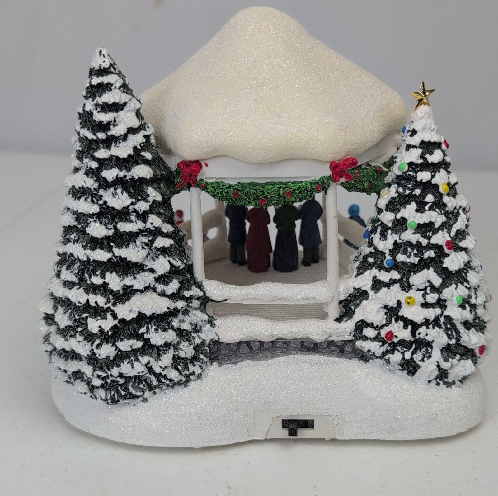 Thomas Kinkade Sweet Sounds Of Christmas Lighted Carolers Gazebo 2023 Teleflora