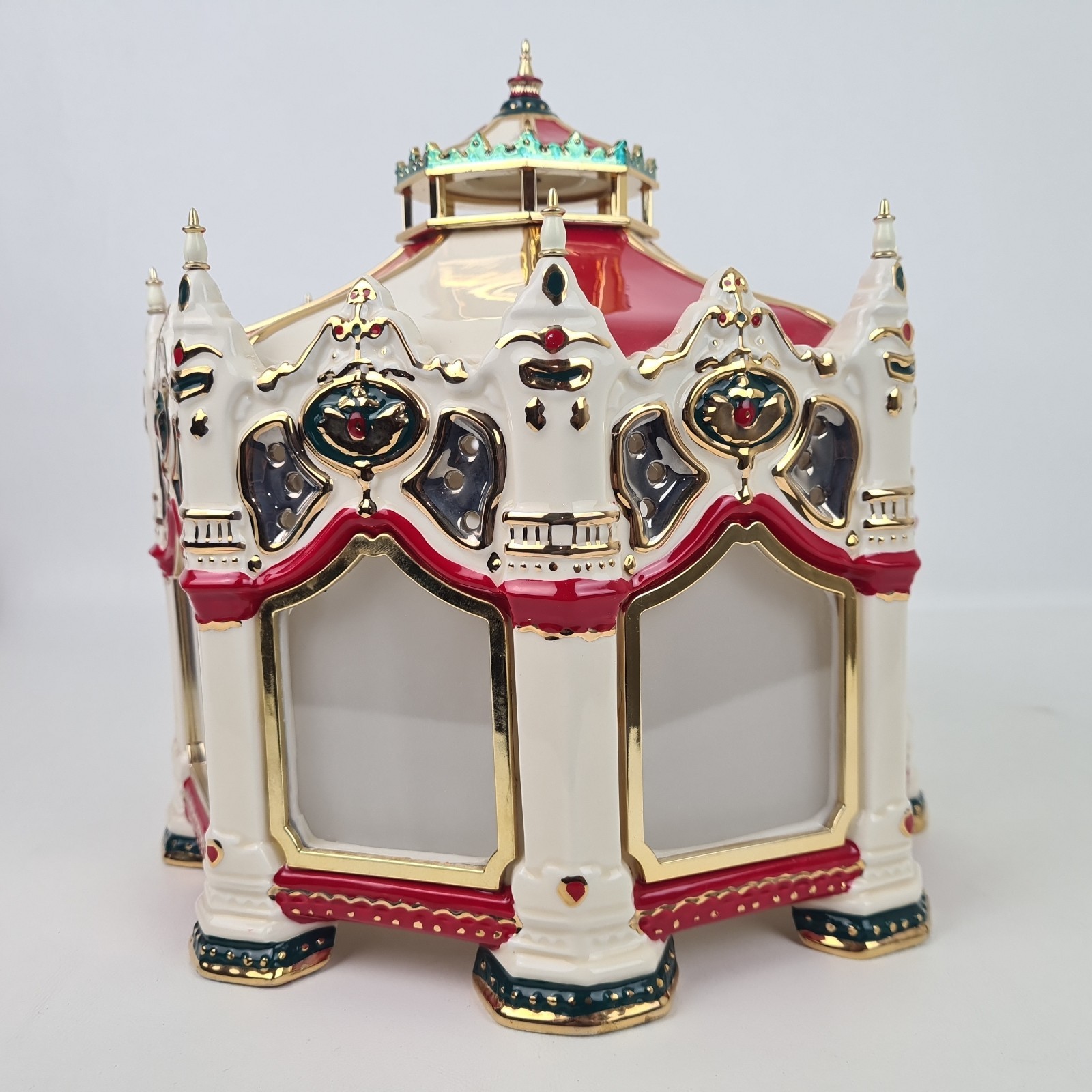 🚨 Department 56 Snow Village “The Carnival Carousel” 54933 Musical Rotating