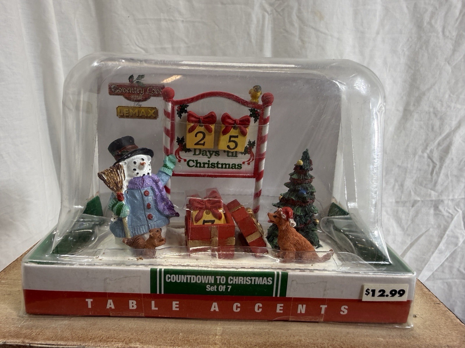 Lemax Signature Collection 2012 Christmas Countdown Table Accent NEW In Box