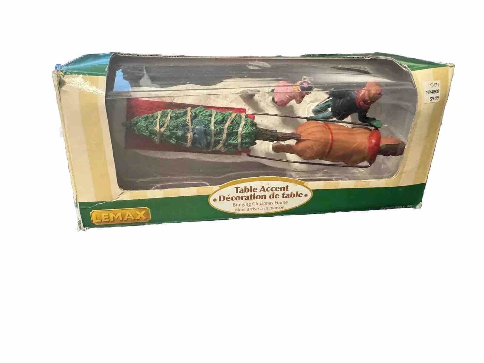 Lemax Village Collection “Bringing Christmas Home” Table Accent