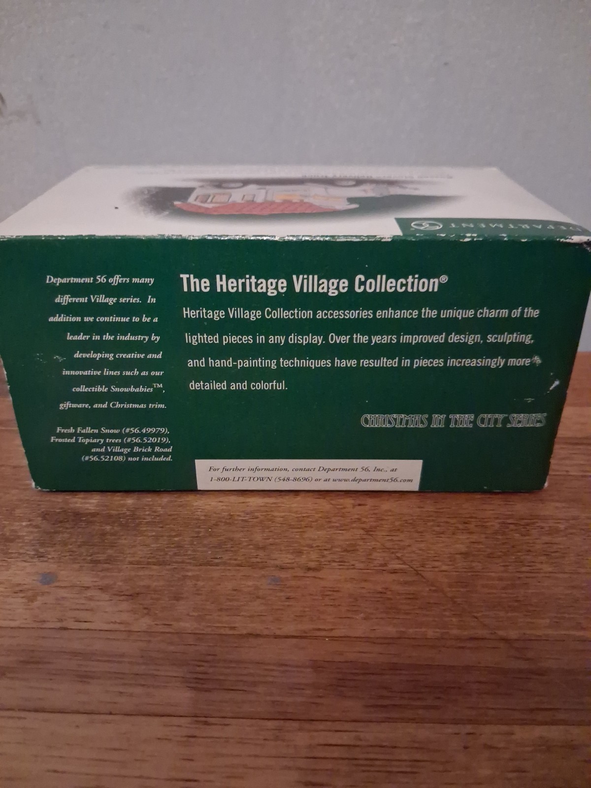 Russell Stover Delivery Truck Christmas In City Department Dept 56 In Box