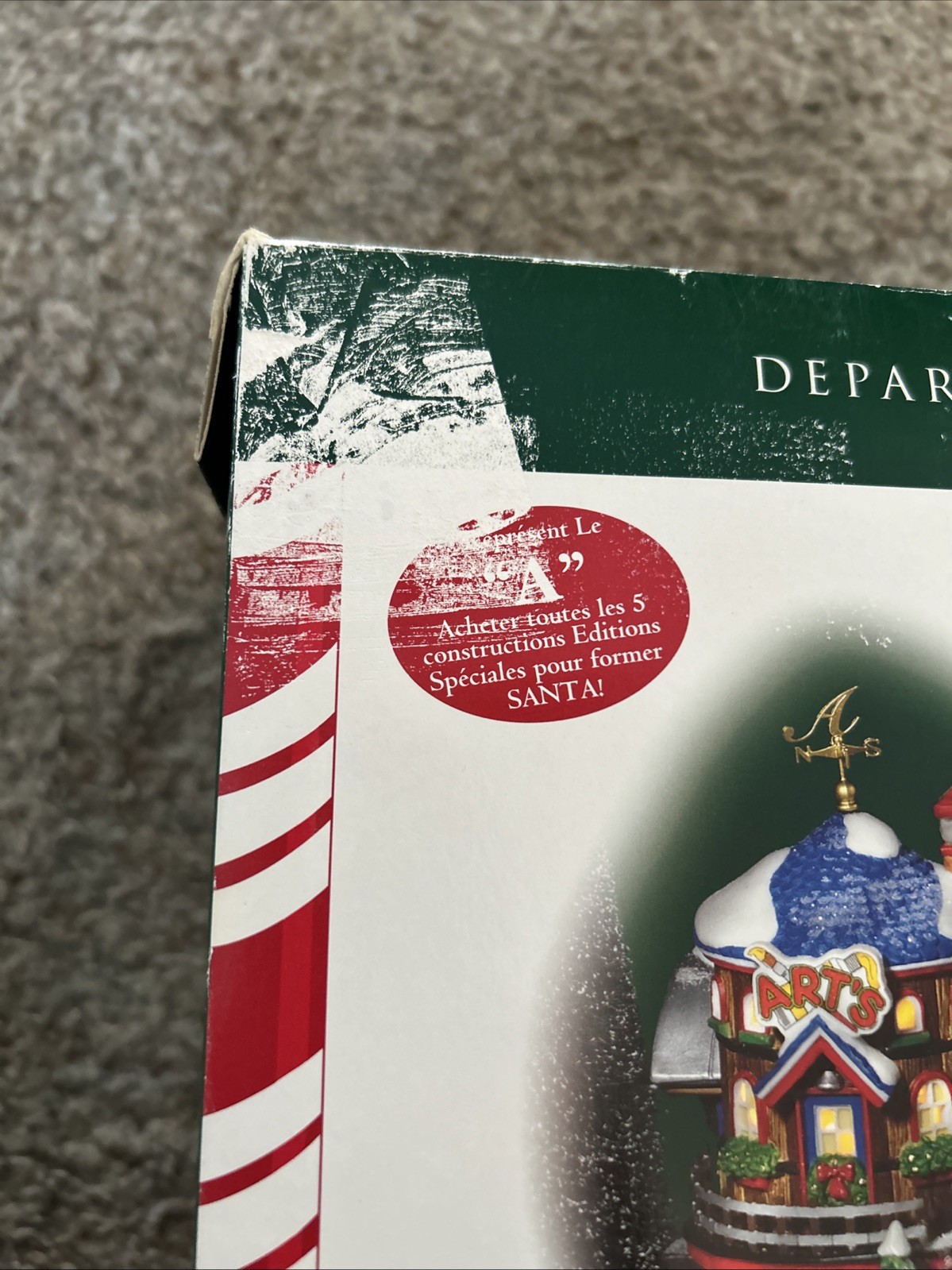 Dept 56 Art’s Hobbies & Crafts #56.56897 15th Anniversary Special Edition