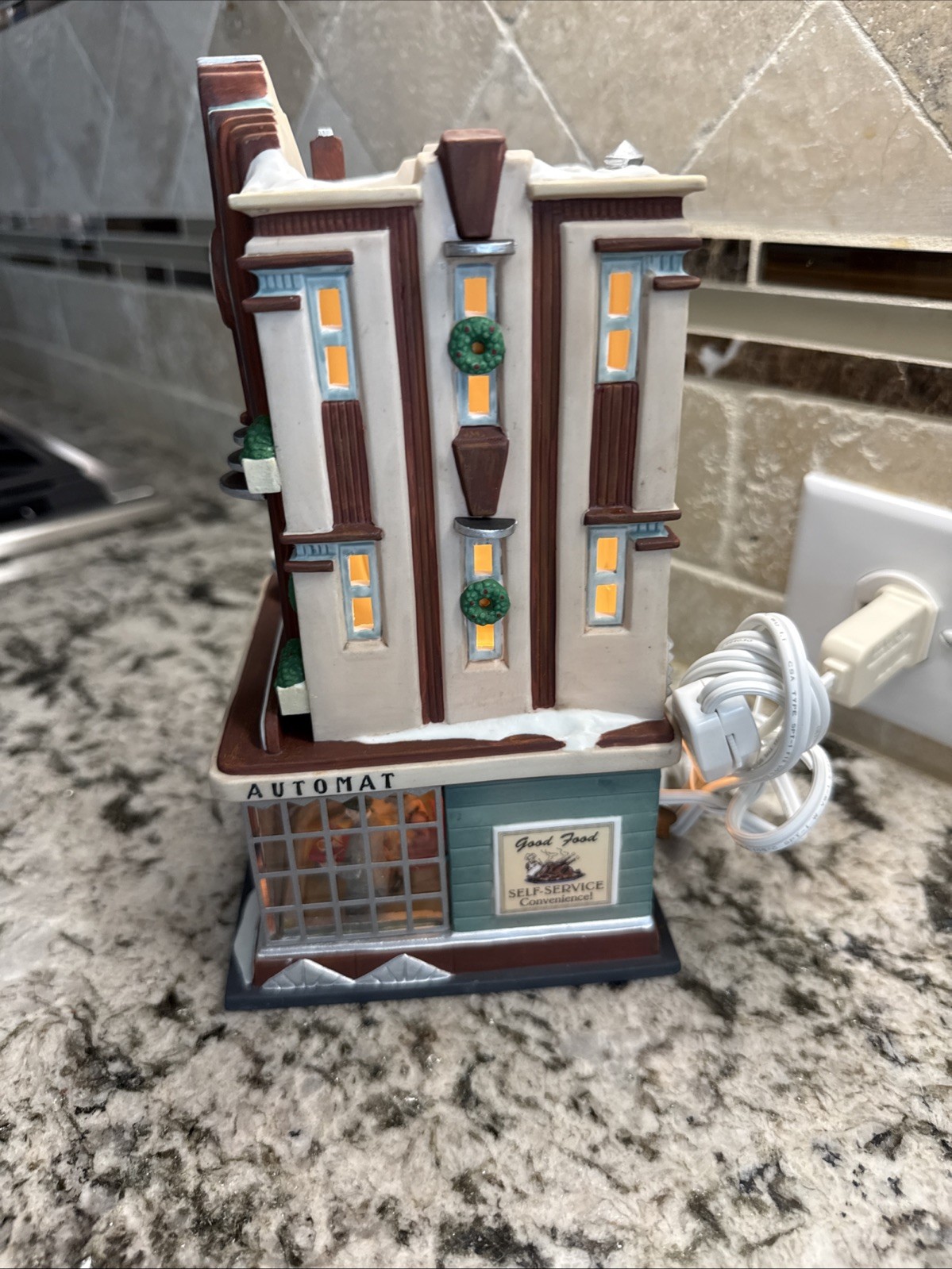 Dept 56 Christmas in the City – Clark Street Automat