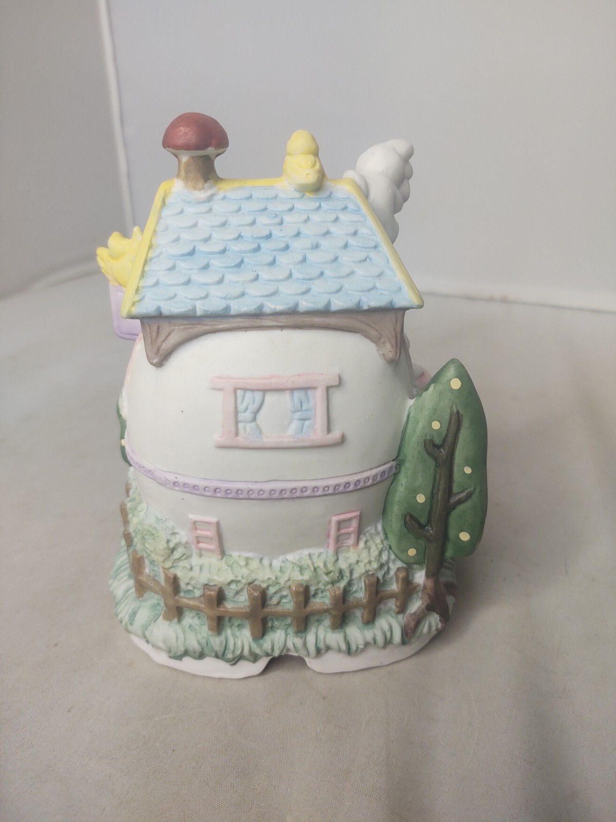 Doctor Office Hospital Easter Bunny Egg House Rabbit Spring Decor Village