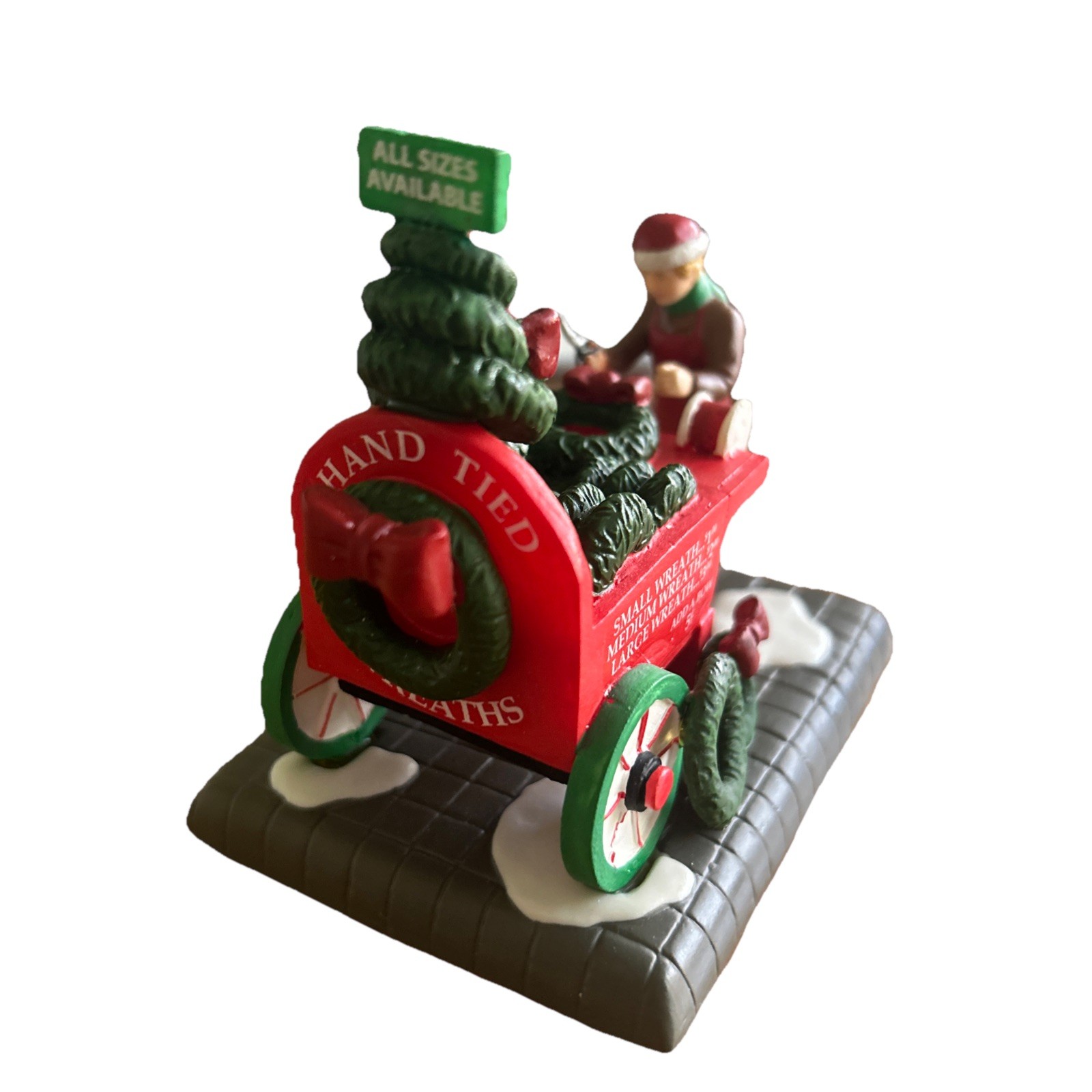 Dept 56 Wreath Seller Christmas In City Series 2011 Retired 4020944