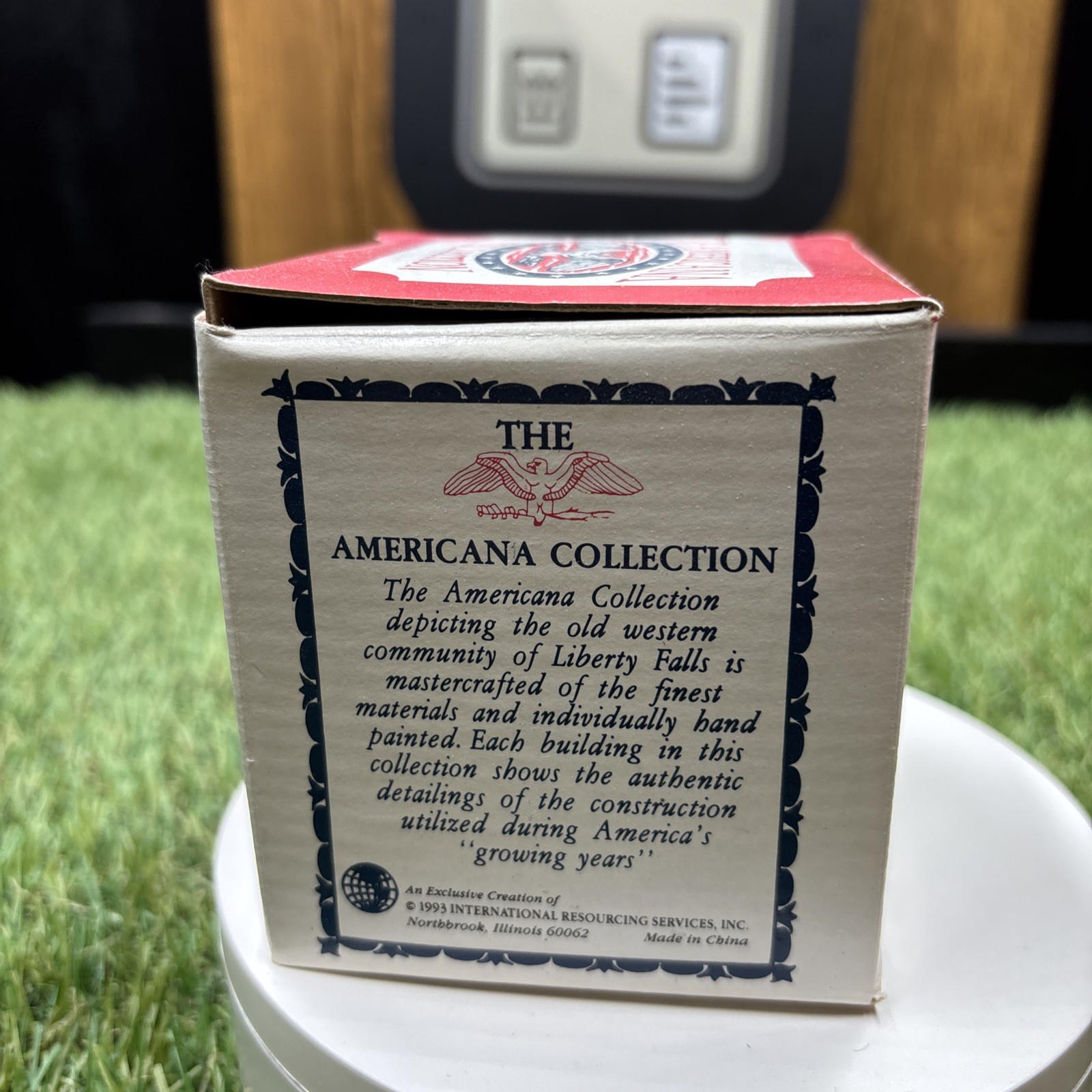 Liberty Falls Courthouse Americana Collection Miniature Village AH39 Vintage 93