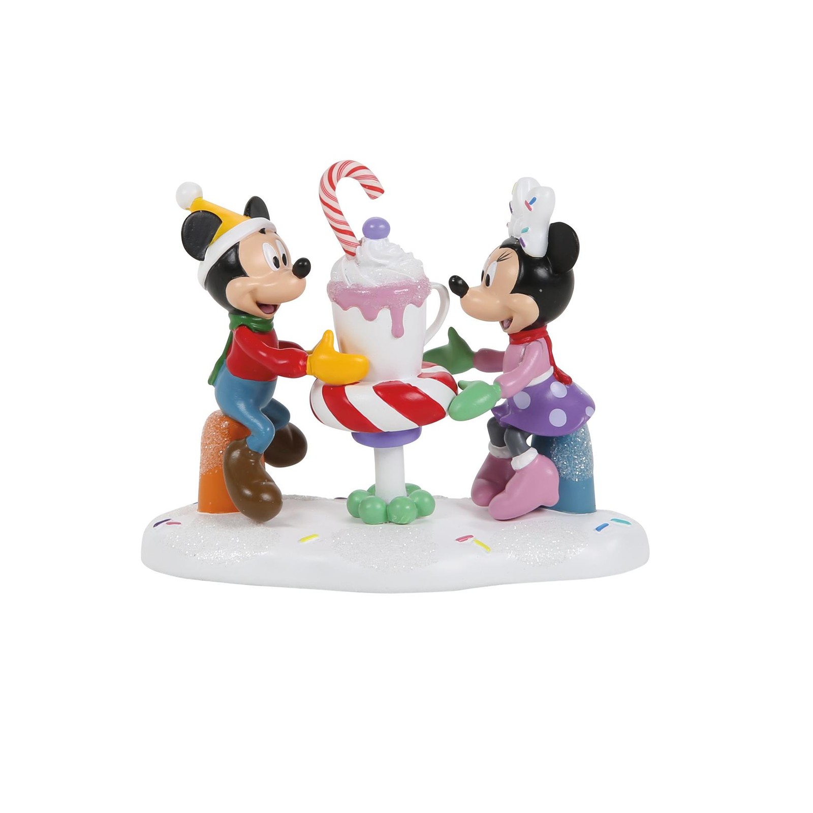 Department 56 Disney Snow Village Accessory A Cocoa With A Cutie 6018337