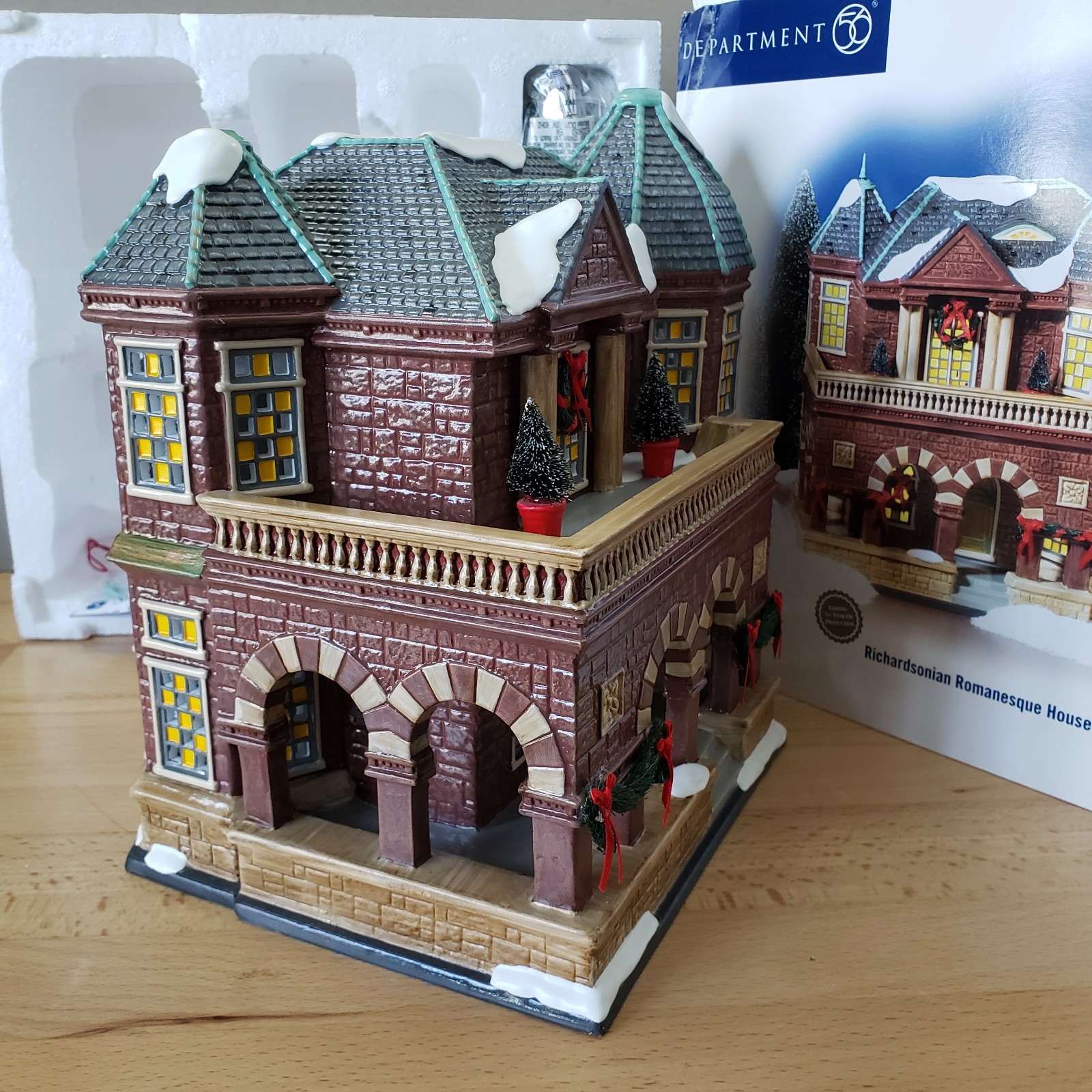 Department 56 Richardsonian Romanesque House American Architecture Series
