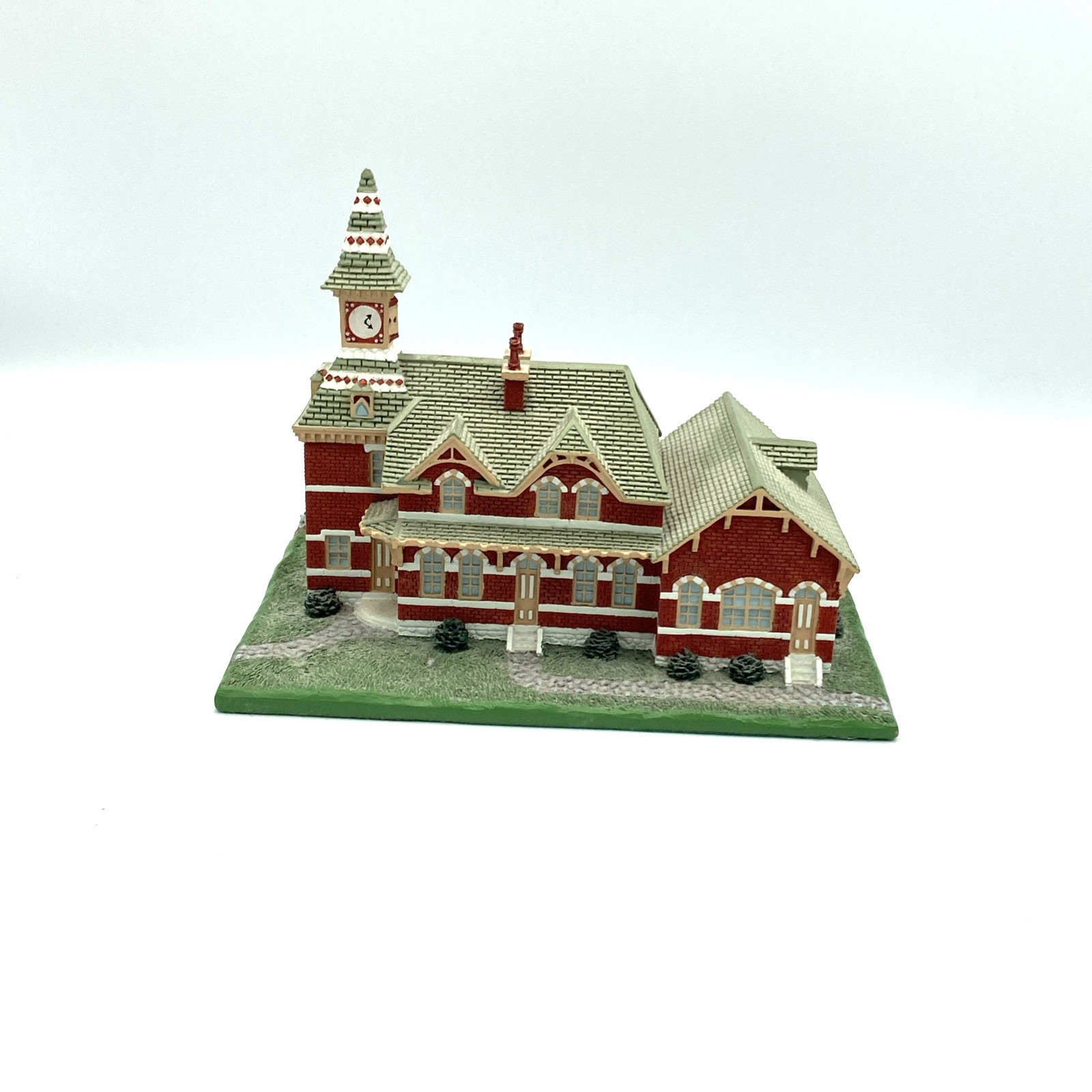 Vtg Danbury Mint The Old Railroad Station Point of Rocks MD Historic Railroads