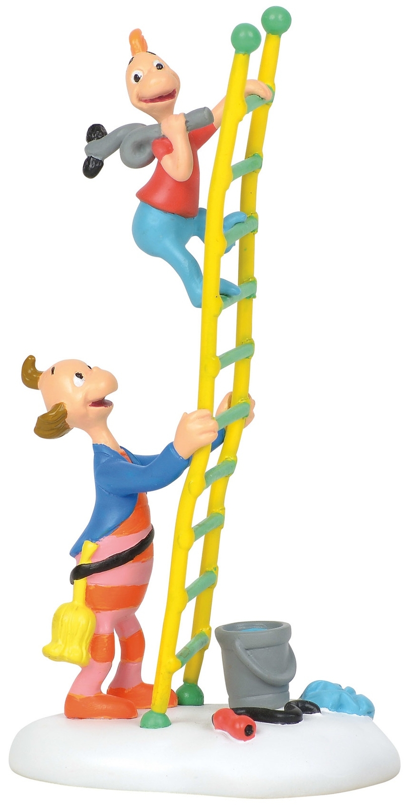 LAST ONE Department 56 Dr Seuss Grinch Little Flue Who Ladder Figurine FREE SHIP