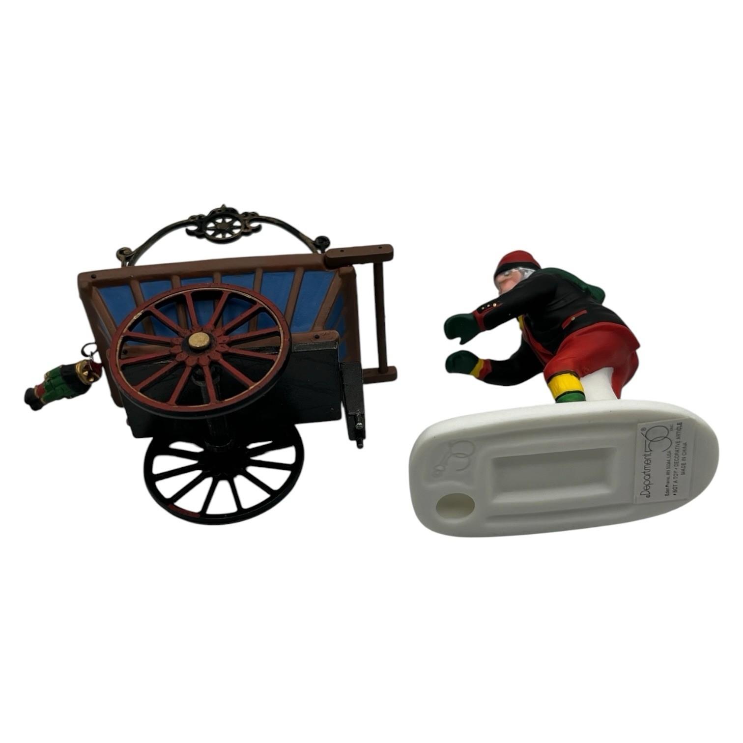 RETIRED Dept 56 Heritage Village Accessory Nutcracker Vendor & Cart 56183 In Box