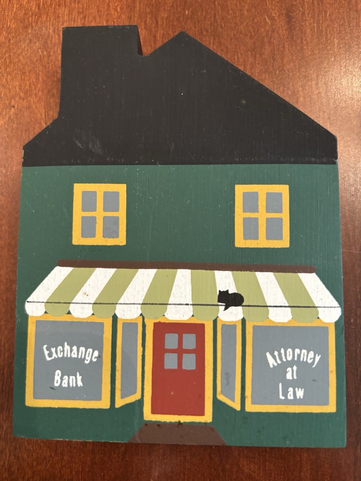A Great Additional To Your Cats Meow Village, The Exchange Bank and The Attorney