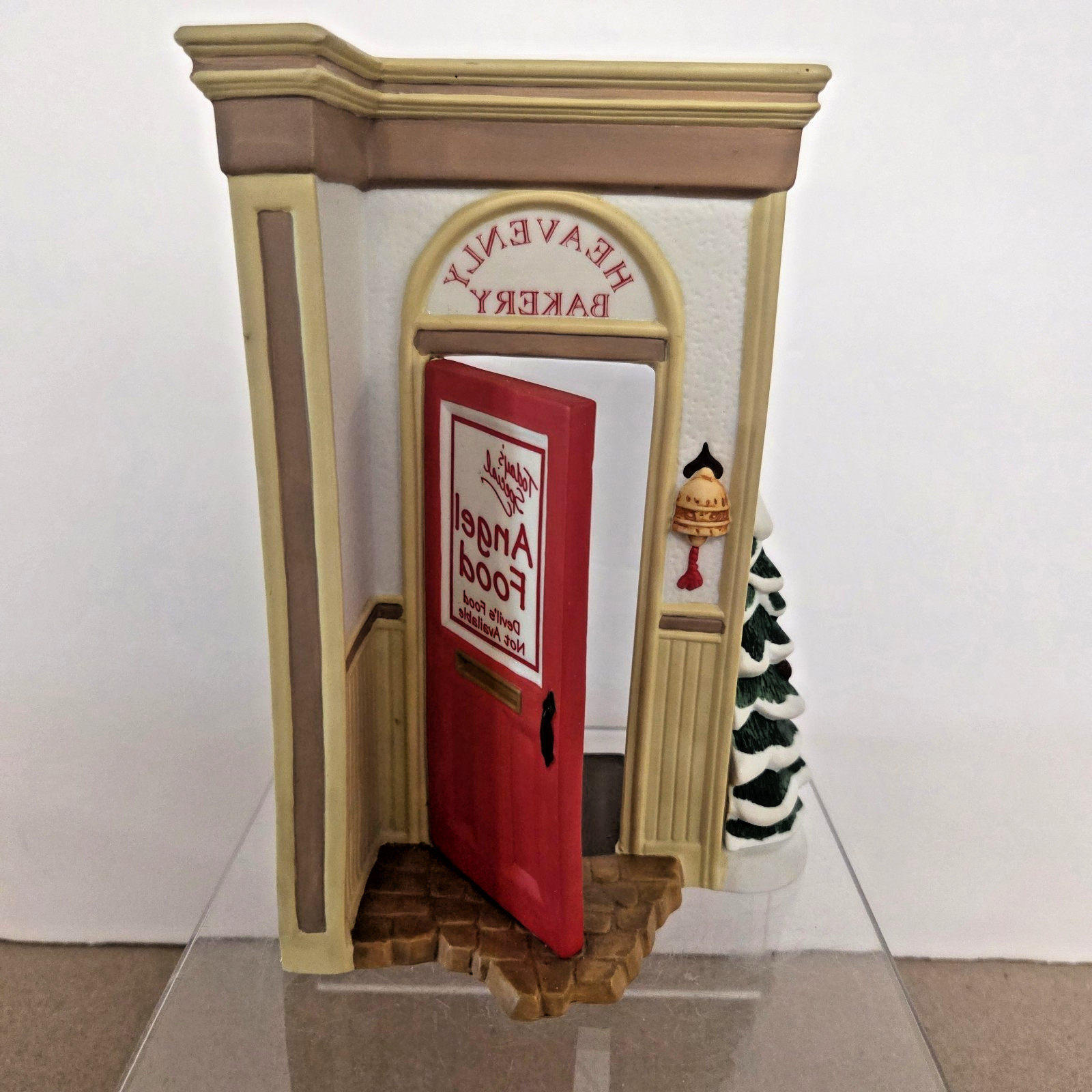 Department 56 Merry Makers Heavenly Bakery Door Entranceway Christmas Bells Tree