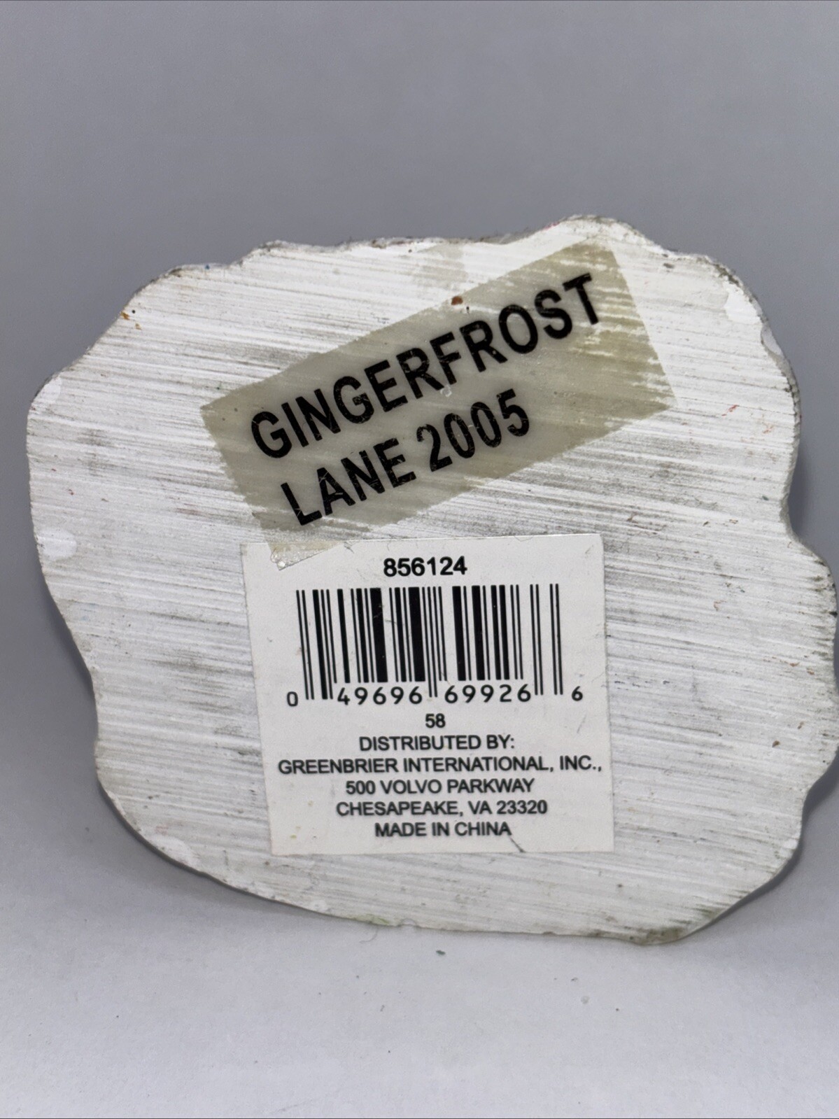 Vintage 2005 Gingerfrost Lane Christmas Village Accessories Wishing Well 3 Inch