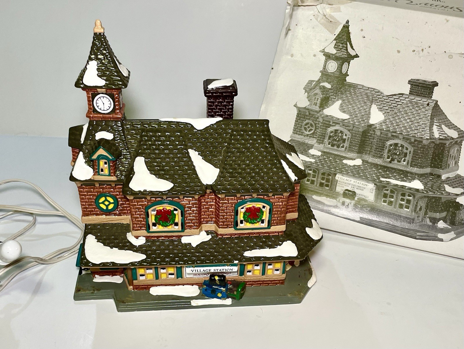 Rare 1992 Snow Village – Village Station