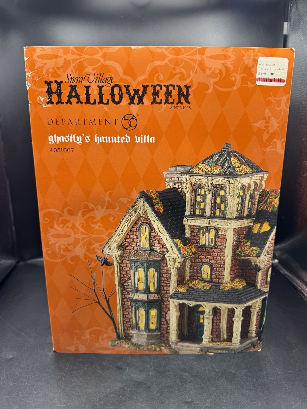 Department 56 Snow Village Halloween Ghastly’s Haunted Villa 4051007