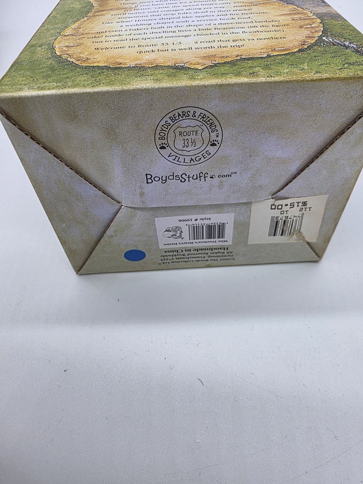 Boyds Bear Village Route 33 1/3 Miss Trueloves Hearts Desire 2E Figurine 4239