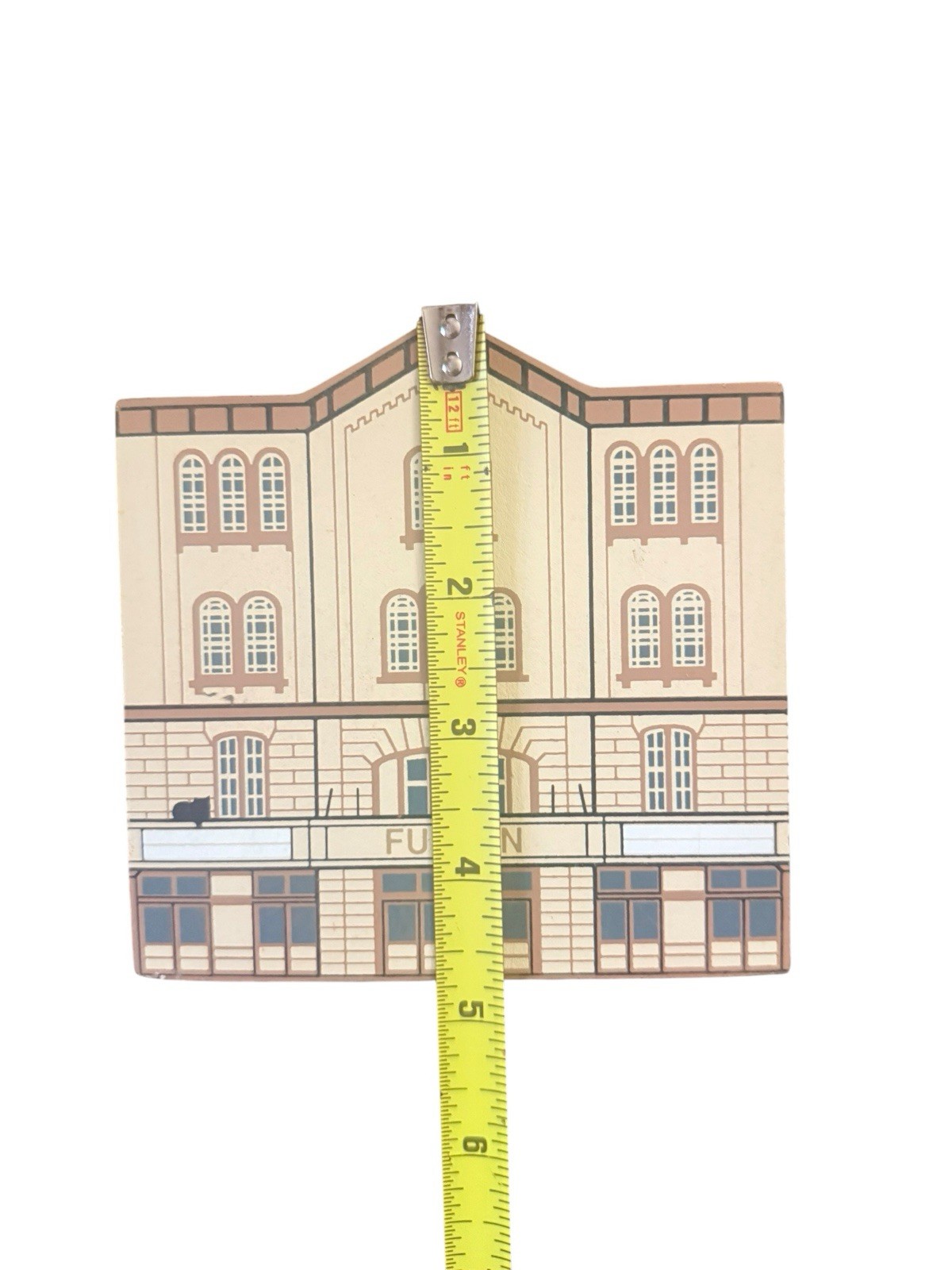 The Cat’s Meow. Fulton Opera House. Lancaster, PA Folk Art Signed Americana 1991