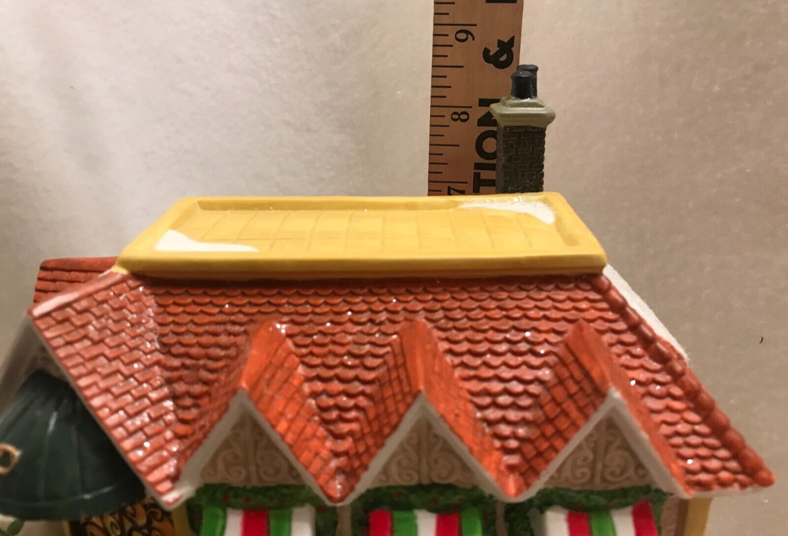 Christmas Village Porcelain Restaurant Collectible 2012 Holiday Inspirations