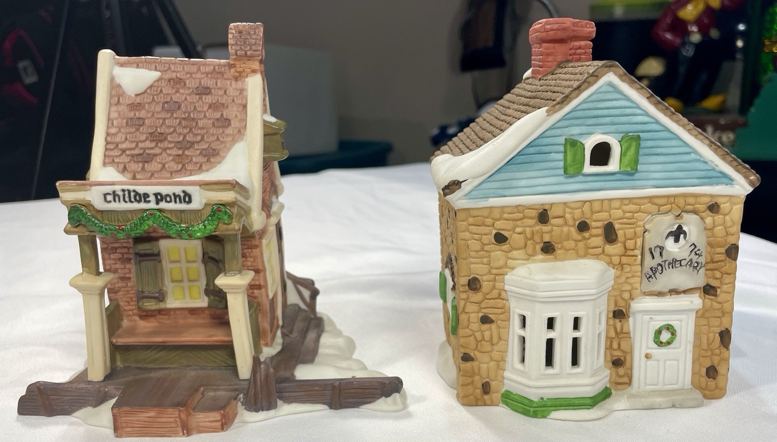 Vintage Department 56 Houses Dickens & New England Village Series