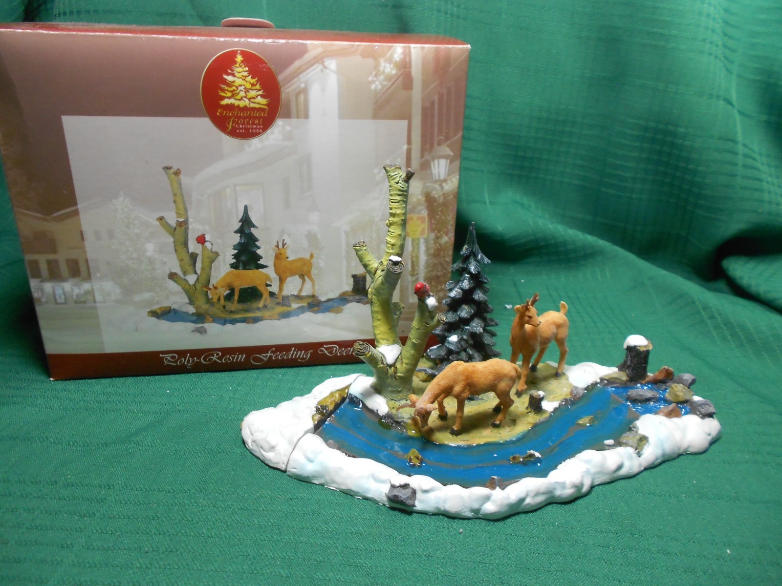 Lemax Enchanted Forest Feeding Deer #03327