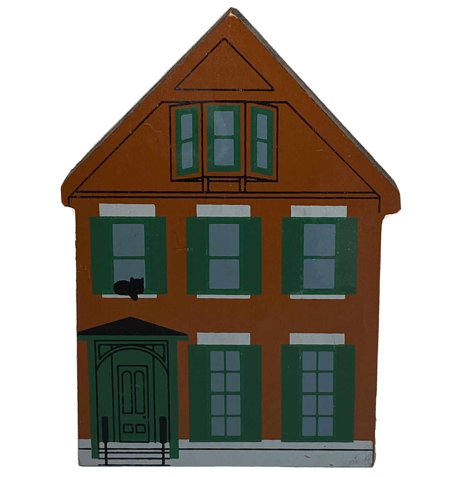 The Susan B Anthony House Rochester NY Cat’s Meow 1991 Custom Wood Artist Signed