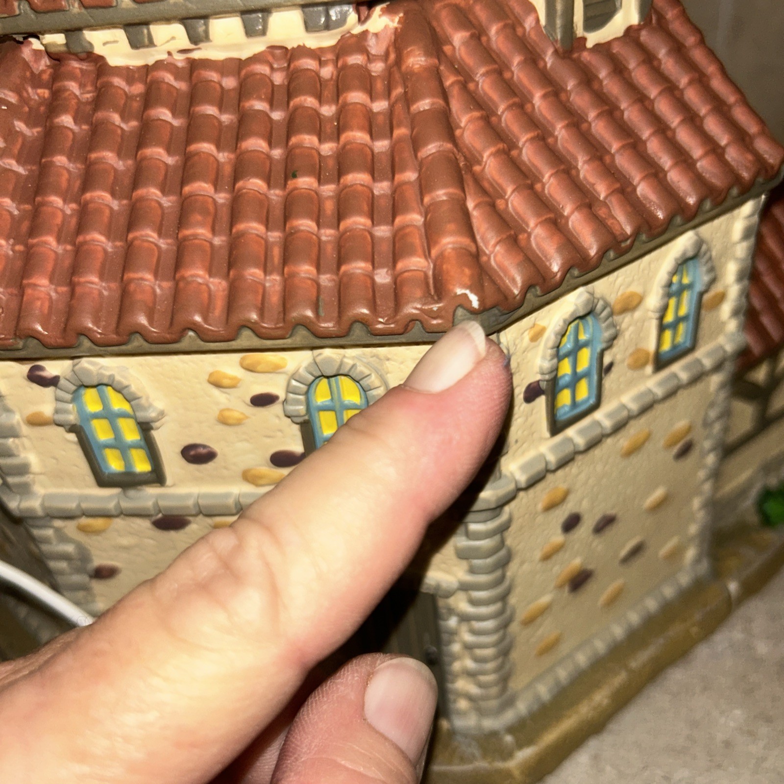 Lemax Chambon Winery Christmas Village Lighted 2009 Carole Towne TESTED WORKING