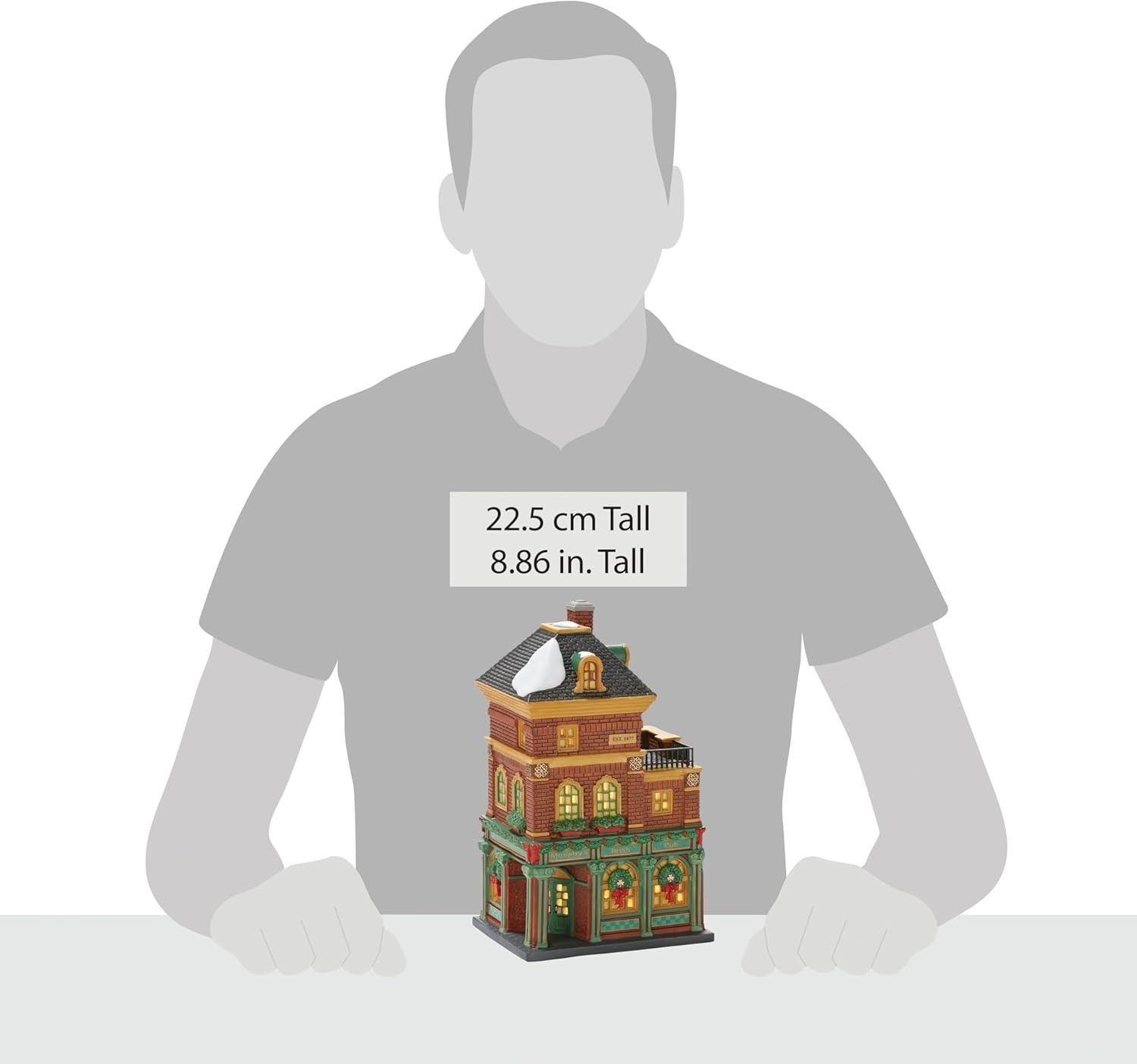 Dept 56 Christmas In City 2012 MURPHY’S IRISH PUB 4025241 NRFB St Patrick’s Day*