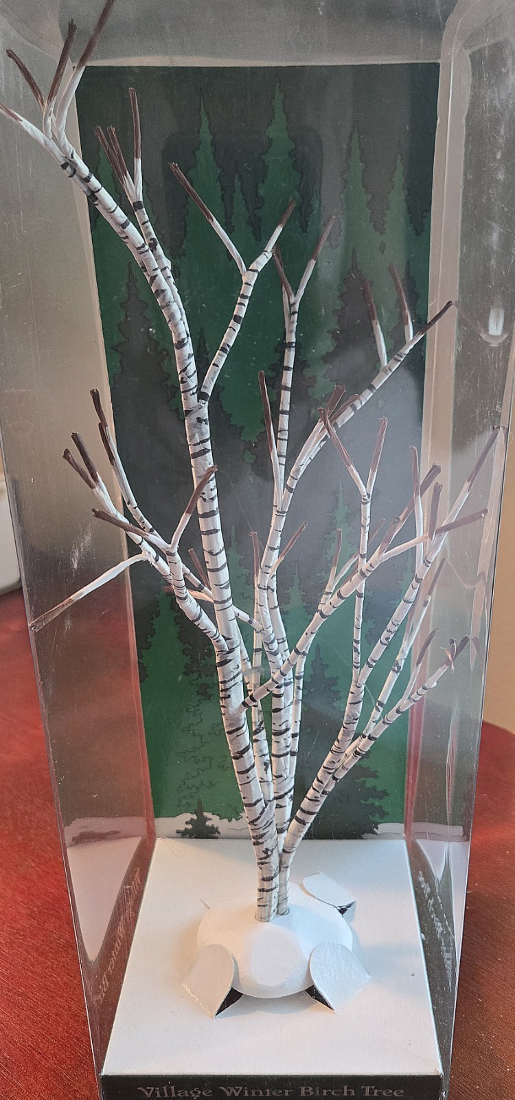 Dept 56 Winter Birch Tree White 13″ Tall, NEW! Retired Village Accessories