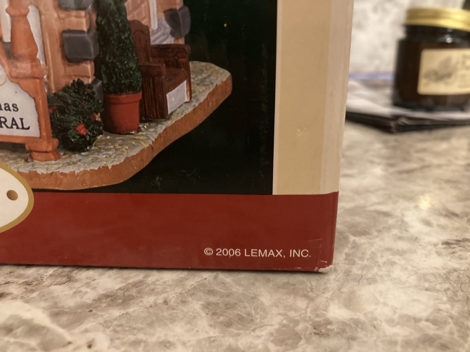 Lemax Christmas Village St. Thomas Cathedral Caddington 2006 # 65376 Rare