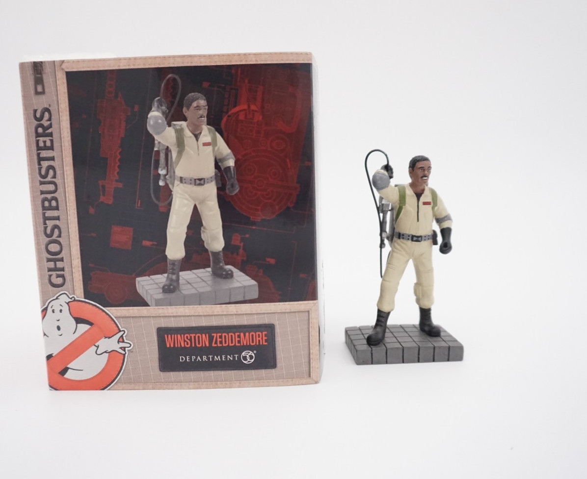 Department 56 6010484 Winston Zeddemore Ghostbusters Village Accessories