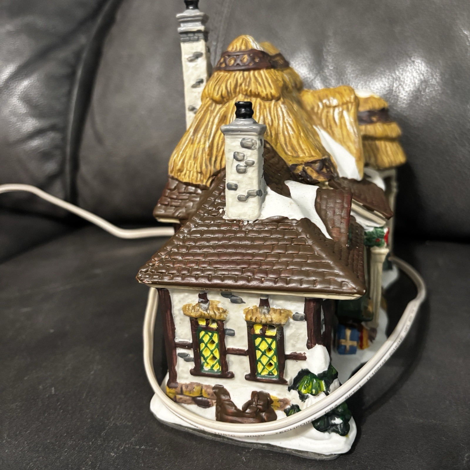Holiday Inspirations Maddies Joy Cottage Lighted Christmas Village Holiday Decor